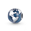 Hot Sale Pandora 925 Owl Charm Blue Zircon And Red Heart Hot Sale Pandora 925 Owl Charm Blue Zircon And Red Heart