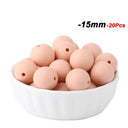 Baby Round Silicone Beads Safe Multi-functional Teething Relief Baby Round Silicone Beads Safe Multi-functional Teething Relief