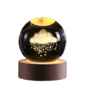 3D Crystal Ball Light Solar System Night Light 3D Crystal Ball Light Solar System Night Light