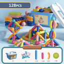 Magnetic Sticks Building Blocks Toys For Kids Montessori Set Magnetic Sticks Building Blocks Toys For Kids Montessori Set