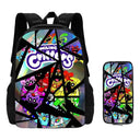 2 Pcs Set Smiling Anime Critters Backpack With Pencil Bags 2 Pcs Set Smiling Anime Critters Backpack With Pencil Bags