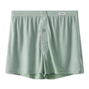 Men Boxer Underwear Elastic Waist Mid-rise Shorts Briefs Men Boxer Underwear Elastic Waist Mid-rise Shorts Briefs