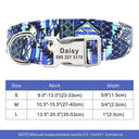 Large Dog Collar: Personalized Nylon Pet Collar for Dogs Large Dog Collar: Personalized Nylon Pet Collar for Dogs
