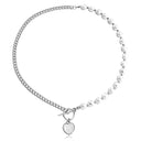 European And American Jewelry Cross Heart Pendant Necklace European And American Jewelry Cross Heart Pendant Necklace