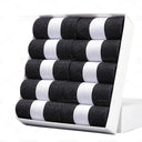 Ultimate Comfort: 10-Pack Black Cotton Business Socks Ultimate Comfort: 10-Pack Black Cotton Business Socks