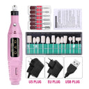 Portable Professional Electric Nail Drill Machine Set Portable Professional Electric Nail Drill Machine Set