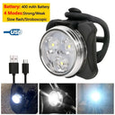 Waterproof Mini Bike Lamp Front Light White Taillight Red Waterproof Mini Bike Lamp Front Light White Taillight Red