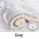 Cozy Pet Blanket Soft Warm Fleece Bear Pattern Pad Cover Cozy Pet Blanket Soft Warm Fleece Bear Pattern Pad Cover