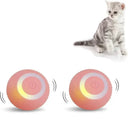 Electric Smart Cat Toy Interactive Rolling Kitten Ball Fun Electric Smart Cat Toy Interactive Rolling Kitten Ball Fun