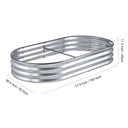 VEVOR Raised Garden Bed Kit Large Metal Planter Box Outdoor VEVOR Raised Garden Bed Kit Large Metal Planter Box Outdoor