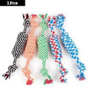 Interactive Dog Toy Set Braided Rope Ball And Dumbbell Interactive Dog Toy Set Braided Rope Ball And Dumbbell