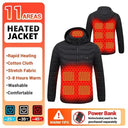 Washable USB Heating Jacket For Outdoor Use In Cold Weather Washable USB Heating Jacket For Outdoor Use In Cold Weather