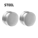 Magnetic CZ Stud Earrings Set Bold Hip Hop Jewelry Line Magnetic CZ Stud Earrings Set Bold Hip Hop Jewelry Line