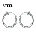 Magnetic CZ Stud Earrings Set Bold Hip Hop Jewelry Line Magnetic CZ Stud Earrings Set Bold Hip Hop Jewelry Line