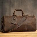 ZRCX Vintage Men's Hand Luggage Bag Genuine Leather 15 Inch ZRCX Vintage Men's Hand Luggage Bag Genuine Leather 15 Inch