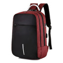 Men's Waterproof Travel Backpack With Charging Port For Business Men's Waterproof Travel Backpack With Charging Port For Business