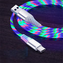 Flow Luminous USB Type C Cable 3A Fast Charging Data Cord Flow Luminous USB Type C Cable 3A Fast Charging Data Cord