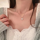 New Shiny Butterfly Necklace Ladies Exquisite Double Layer Chain New Shiny Butterfly Necklace Ladies Exquisite Double Layer Chain