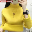 Korean Winter Turtleneck Pullover Cozy Fleece Chic Fashion Korean Winter Turtleneck Pullover Cozy Fleece Chic Fashion