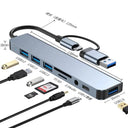 USB C Hub USB Splitter 8 in 2 USB Extender with 4 Ports USB C Hub USB Splitter 8 in 2 USB Extender with 4 Ports