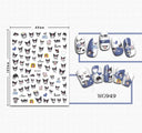 Adorable Cartoon Hello Kitty Nail Sticker Set for Nail Art Adorable Cartoon Hello Kitty Nail Sticker Set for Nail Art
