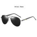 Stylish UV400 Polarized Metal Pilot Sunglasses Unisex Stylish UV400 Polarized Metal Pilot Sunglasses Unisex
