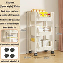 Trolley Bookshelf Portable Creative Kitchen Storage Rack Mobile Trolley Bookshelf Portable Creative Kitchen Storage Rack Mobile