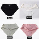 Silk Comfort Briefs Set Seamless Panties For Women Silk Comfort Briefs Set Seamless Panties For Women