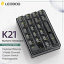 LEOBOG K21 Wireless Mechanical Number Pad RGB Backlit Keyboard LEOBOG K21 Wireless Mechanical Number Pad RGB Backlit Keyboard