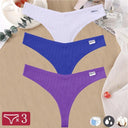 Seductive Cotton Thong Set For Women Sexy G String Panties Seductive Cotton Thong Set For Women Sexy G String Panties