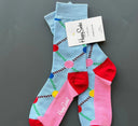 Cheerful Vibes Unisex Crew Socks Colorful Comfort Everyday Cheerful Vibes Unisex Crew Socks Colorful Comfort Everyday