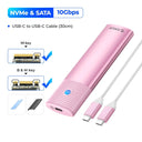 ORICO M2 SSD Enclosure NVMe 10Gbps PCIe Tool Free Case ORICO M2 SSD Enclosure NVMe 10Gbps PCIe Tool Free Case