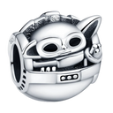 New 925 Sterling Silver Wolf Head Dumbo Pendant Beads New 925 Sterling Silver Wolf Head Dumbo Pendant Beads