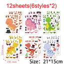 Create Your Own Animal Faces Stickers Set for Fun Crafts Create Your Own Animal Faces Stickers Set for Fun Crafts