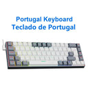 EYOOSO Z686 RGB Mechanical Keyboard Portable 65 Percent Slim EYOOSO Z686 RGB Mechanical Keyboard Portable 65 Percent Slim