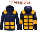 Heated Jacket USB Intelligent Dual Control 9 To 19 Zone Warm Heated Jacket USB Intelligent Dual Control 9 To 19 Zone Warm