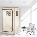 Full Body Home Steam Sauna Set 4L Large Steam Pot Spa Full Body Home Steam Sauna Set 4L Large Steam Pot Spa