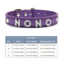 Leather Personalized Pet Collar With Rhinestone Letters Leather Personalized Pet Collar With Rhinestone Letters