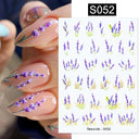 3D Sakura Blossom Nail Art Stickers for Elegant Designs 3D Sakura Blossom Nail Art Stickers for Elegant Designs