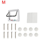 Dog Cat Flap Door Security Lock Gate for Small Pets 50% Off Dog Cat Flap Door Security Lock Gate for Small Pets 50% Off