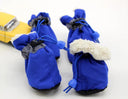 Cozy Waterproof Dog Boots: Antiskid Winter Footwear Cozy Waterproof Dog Boots: Antiskid Winter Footwear