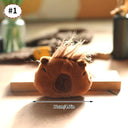 Funny Capybara Plush Toys Cute Keychain Pendant Doll Gift Funny Capybara Plush Toys Cute Keychain Pendant Doll Gift