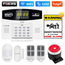 Smart WiFi GSM Alarm System with Remote Access LCD Display Smart WiFi GSM Alarm System with Remote Access LCD Display