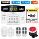 Smart WiFi GSM Alarm System With Remote Access LCD Display Smart WiFi GSM Alarm System With Remote Access LCD Display