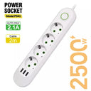 Smart Home Power Strip with USB Ports for Fast Charging Smart Home Power Strip with USB Ports for Fast Charging