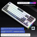 Pro Keyboard 2.4G USB Bluetooth Tri Mode 87 Key RGB Pro Keyboard 2.4G USB Bluetooth Tri Mode 87 Key RGB