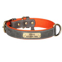 Custom Engraved Leather Dog Collar & Leash Set for Pitbulls Custom Engraved Leather Dog Collar & Leash Set for Pitbulls