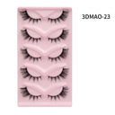 3D Cat Eye Wispy Manga Eyelash Extension Set Natural Look 3D Cat Eye Wispy Manga Eyelash Extension Set Natural Look