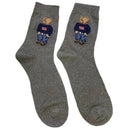 Charming Harajuku Gentleman Bear Socks Cozy Fun Fashion-Forward Charming Harajuku Gentleman Bear Socks Cozy Fun Fashion-Forward