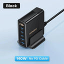 ASOMETECH 140W GaN USB C Charger Five Port Power Hub ASOMETECH 140W GaN USB C Charger Five Port Power Hub
